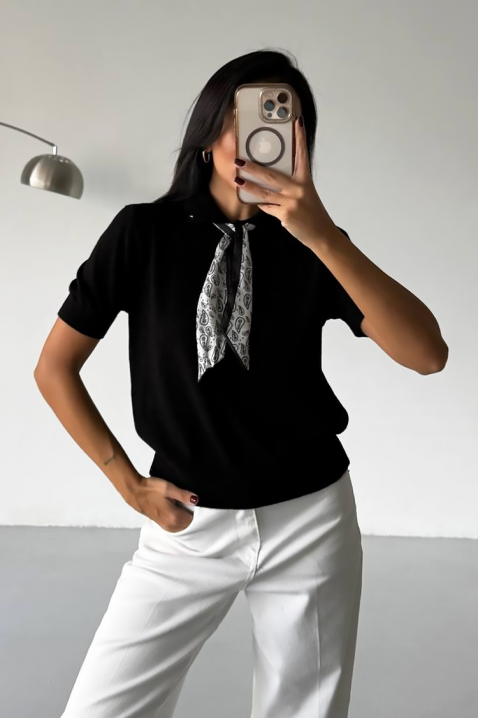 FLURENZA BLACK top, Szín: fekete, IVET.HU - A te online butikod.