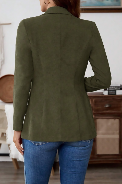 LAKERTA KHAKI blézer, Szín: khaki, IVET.HU - A te online butikod.