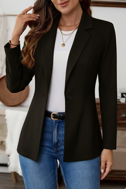 LAKERTA BLACK blézer, Szín: fekete, IVET.HU - A te online butikod.