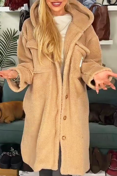 PREVILZA kabát, Szín: bézs, IVET.HU - A te online butikod.