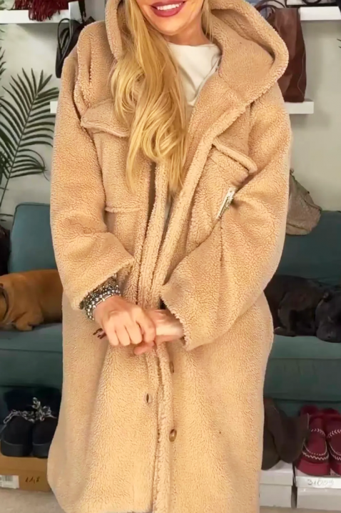 PREVILZA kabát, Szín: bézs, IVET.HU - A te online butikod.