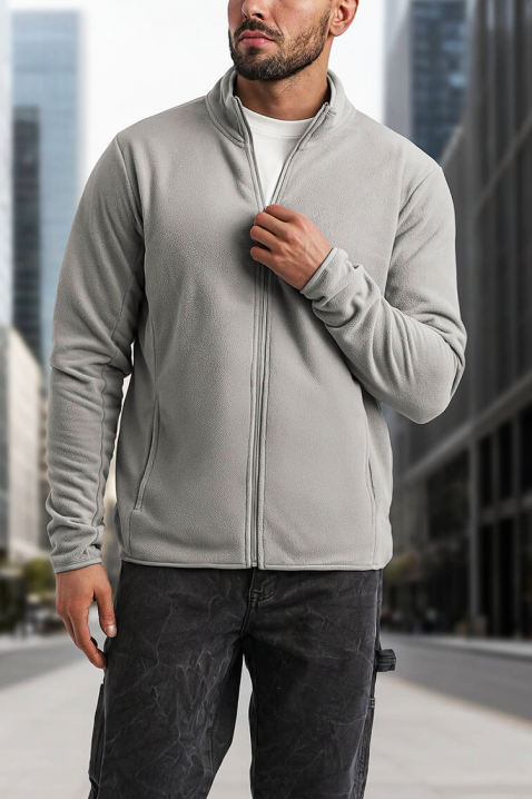 KANDOR GREY férfi kardigán, Szín: szürke, IVET.HU - A te online butikod.