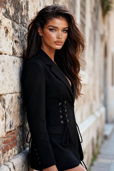 FLOMERVA blézerruha, Szín: fekete, IVET.HU - A te online butikod.