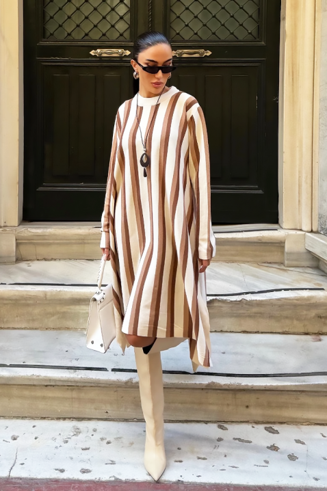 MIMONDA BEIGE ruha, Szín: bézs, IVET.HU - A te online butikod.