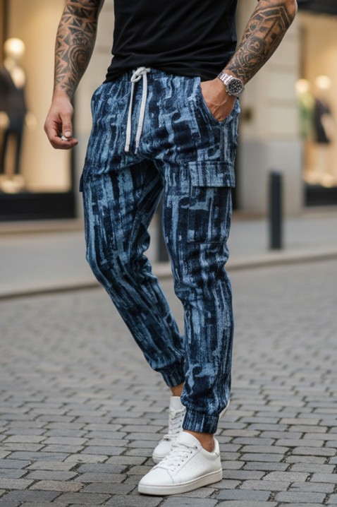 ZIRMEN BLUE férfi nadrág, Szín: kék, IVET.HU - A te online butikod.