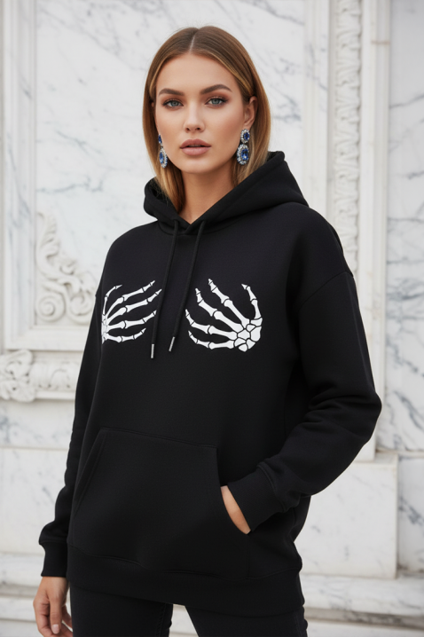 SKELETINA pulóver, Szín: fekete, IVET.HU - A te online butikod.