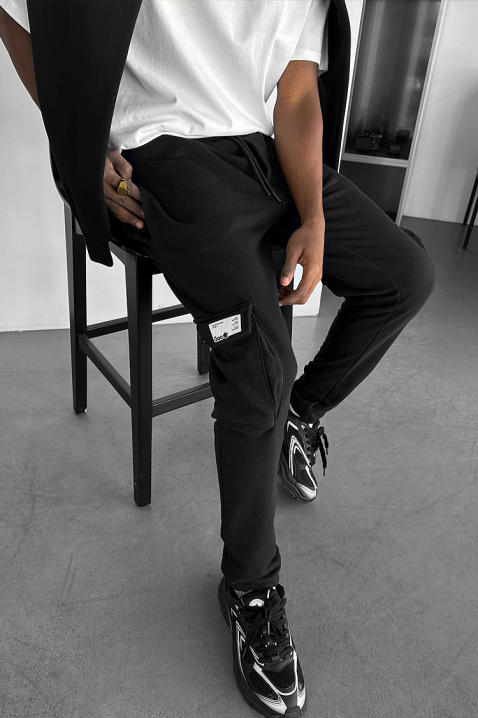 VOXOR BLACK férfi nadrág, Szín: fekete, IVET.HU - A te online butikod.