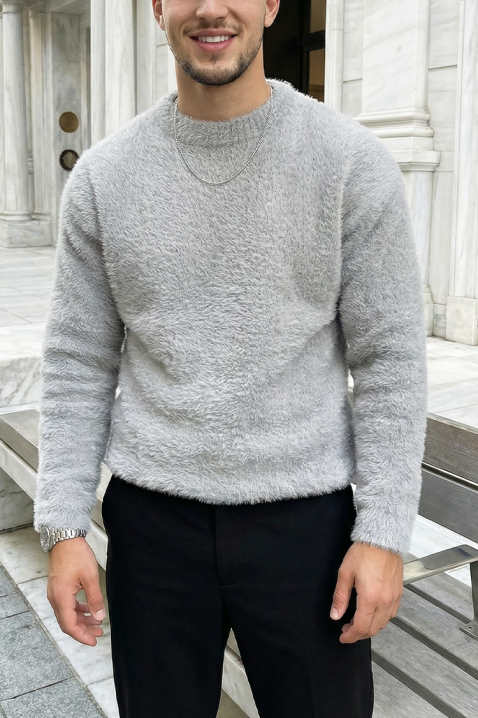 PRONEZ férfi pulóver, Szín: szürke, IVET.HU - A te online butikod.