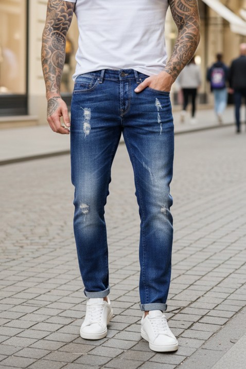 KONSOR férfi farmer, Szín: sötétkék, IVET.HU - A te online butikod.