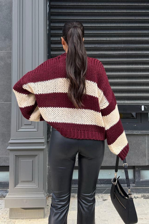 LARDENZA BORDO pulóver, Szín: bordó, IVET.HU - A te online butikod.