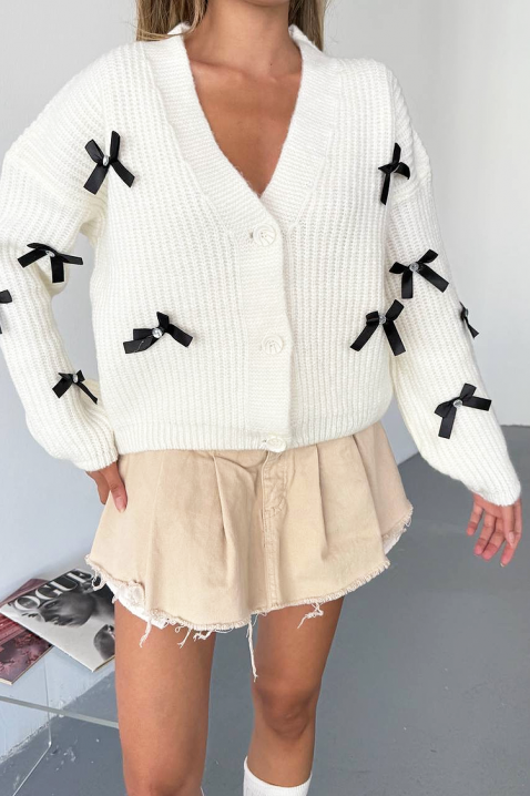 KELDIONA kardigán, Szín: fehér, IVET.HU - A te online butikod.