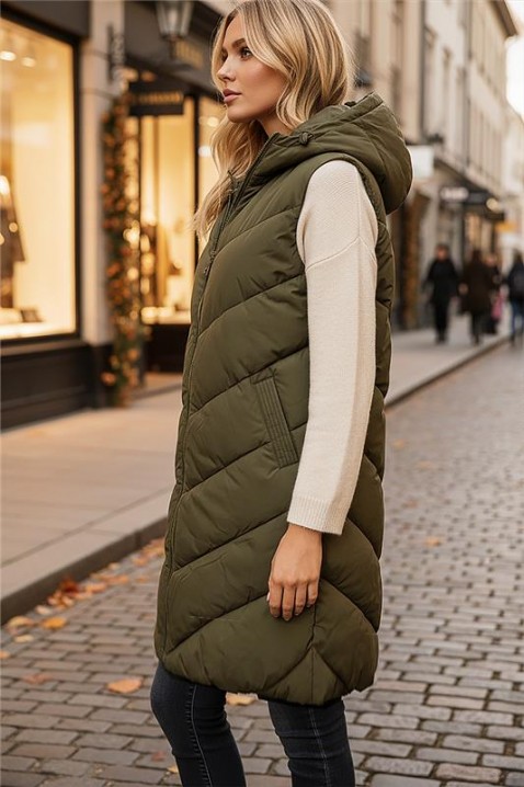 CONDINA GREEN mellény, Szín: zöld, IVET.HU - A te online butikod.