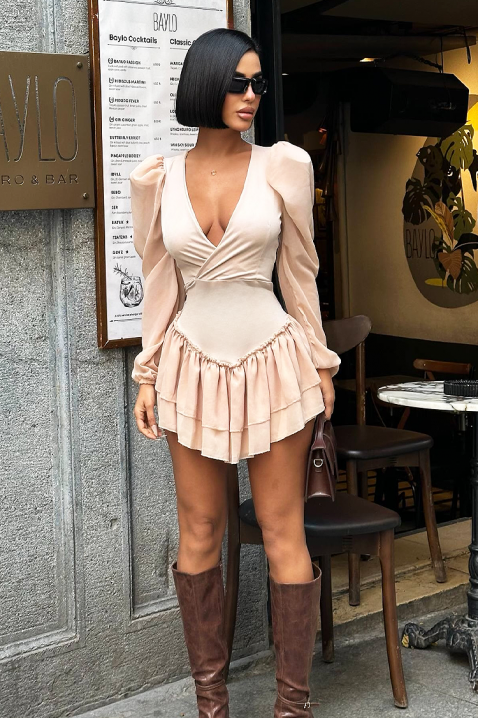 ARABIONA BEIGE ruha, Szín: bézs, IVET.HU - A te online butikod.