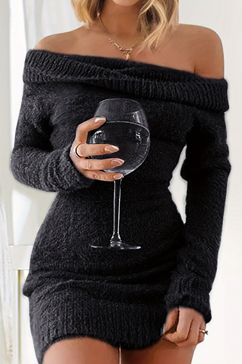 LEMIRANA BLACK ruha, Szín: fekete, IVET.HU - A te online butikod.