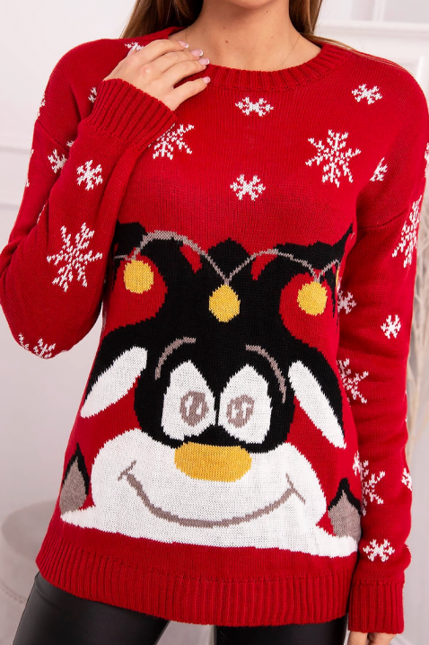 CATRINZA RED pulóver, Szín: piros, IVET.HU - A te online butikod.