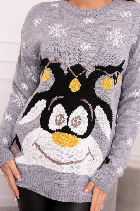 CATRINZA GREY pulóver, Szín: szürke, IVET.HU - A te online butikod.