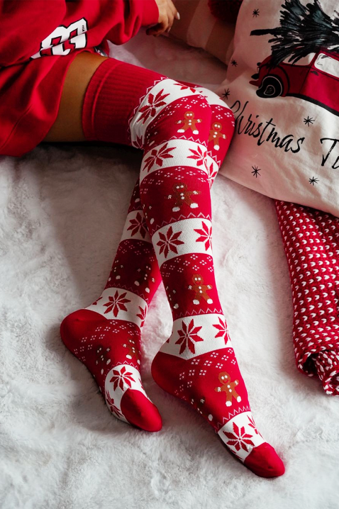 ERNOLMEA zokni, Szín: fehér/piros, IVET.HU - A te online butikod.