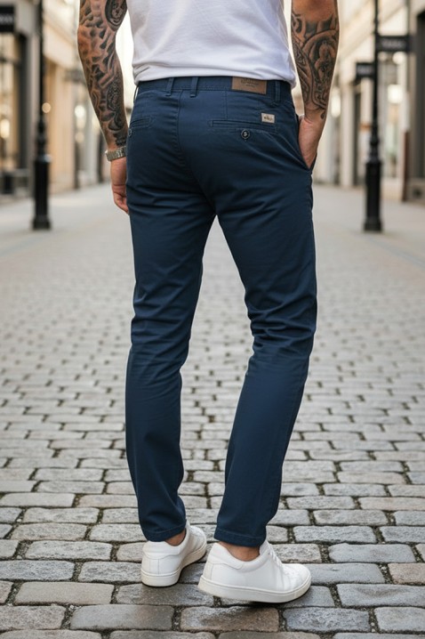 TELRET NAVY férfi nadrág, Szín: sötétkék, IVET.HU - A te online butikod.