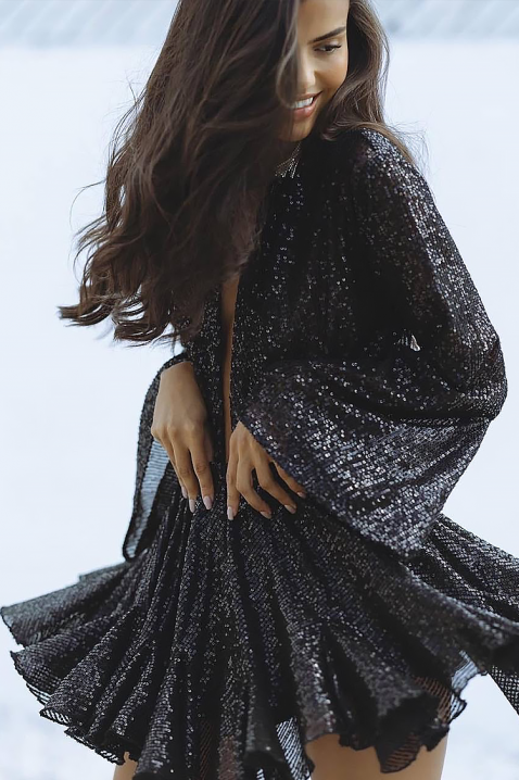 EROTOLDA BLACK ruha, Szín: fekete, IVET.HU - A te online butikod.