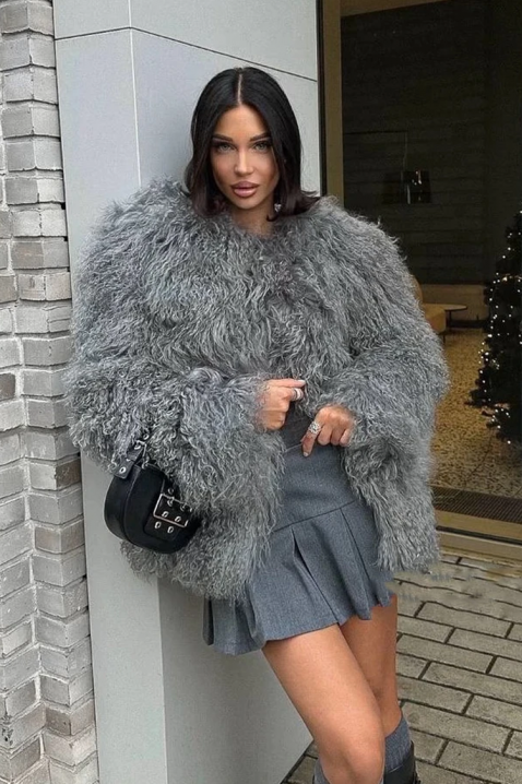 AMOGLINA kabát, Szín: szürke, IVET.HU - A te online butikod.