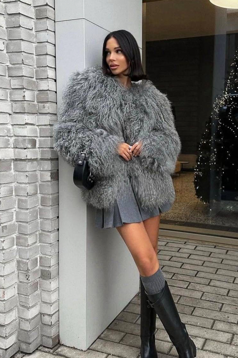 AMOGLINA kabát, Szín: szürke, IVET.HU - A te online butikod.