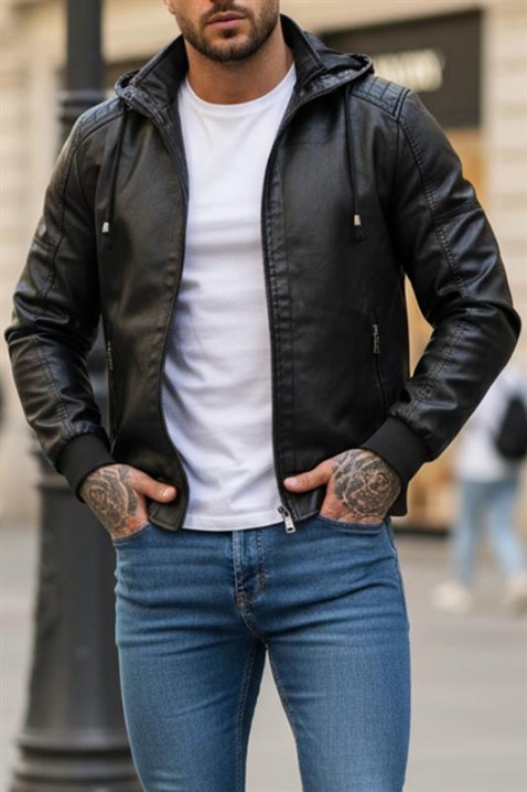 JUSTIZ férfi dzseki, Szín: fekete, IVET.HU - A te online butikod.