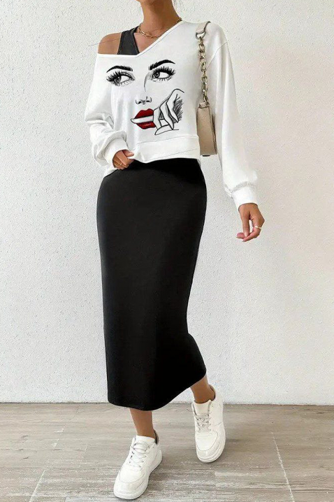 NALTINTA szett, Szín: fekete és fehér, IVET.HU - A te online butikod.