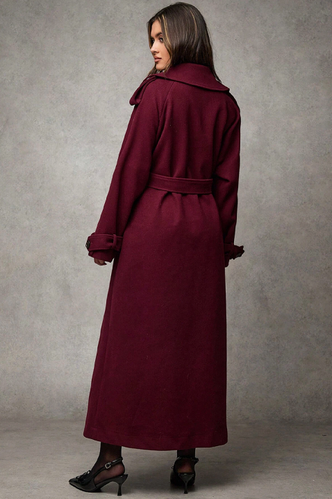 PREMIELA BORDO kabát, Szín: bordó, IVET.HU - A te online butikod.
