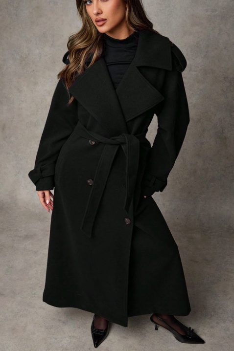 PREMIELA BLACK kabát, Szín: fekete, IVET.HU - A te online butikod.