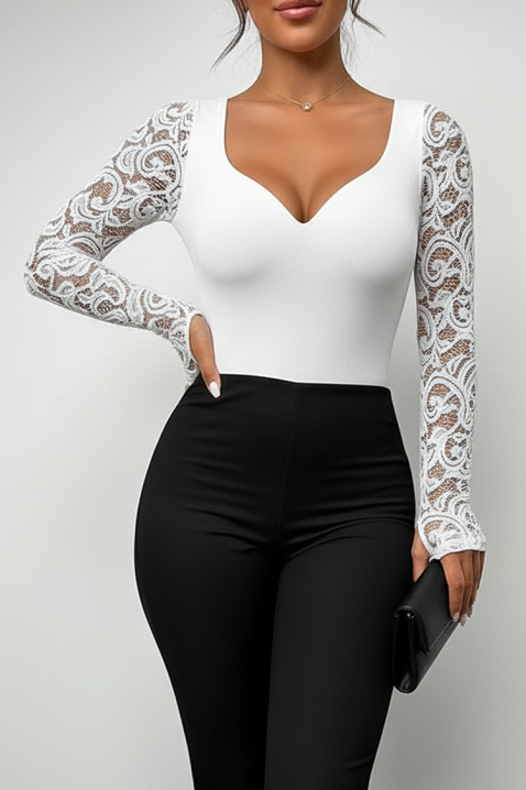 HREVELDA WHITE női felső, Szín: fehér, IVET.HU - A te online butikod.