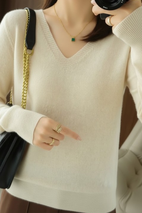 ABEROLSA BEIGE pulóver, Szín: bézs, IVET.HU - A te online butikod.