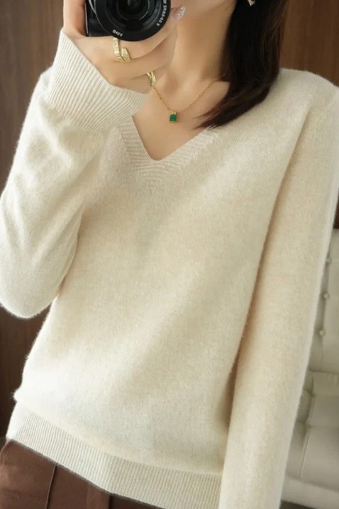 ABEROLSA BEIGE pulóver, Szín: bézs, IVET.HU - A te online butikod.