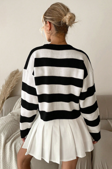 AMORNEZA BLACK kardigán, Szín: fekete, IVET.HU - A te online butikod.