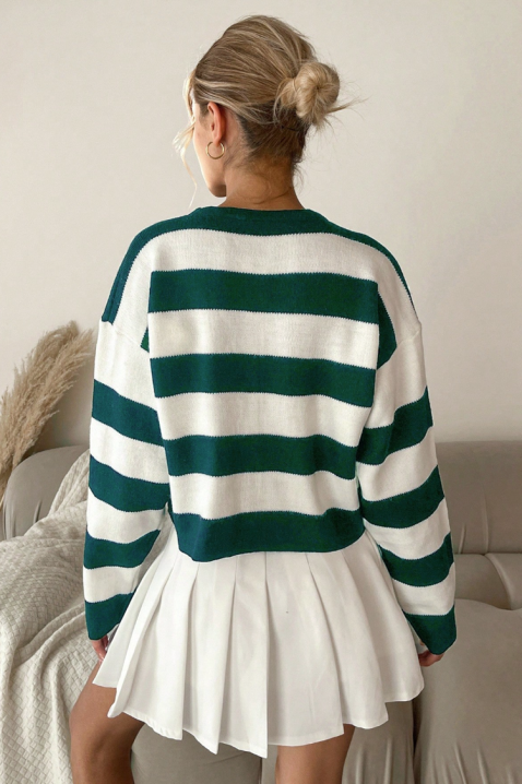 AMORNEZA GREEN kardigán, Szín: zöld, IVET.HU - A te online butikod.