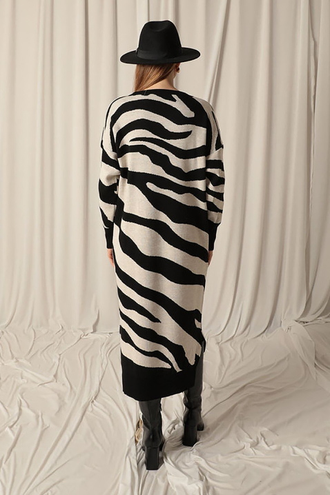 ZEBRINDA BLACK ruha, Szín: fekete, IVET.HU - A te online butikod.