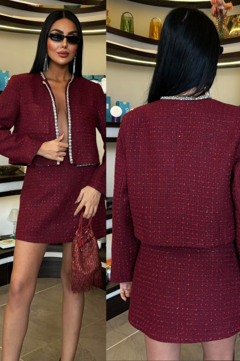 MARSIANA szett, Szín: bordó, IVET.HU - A te online butikod.