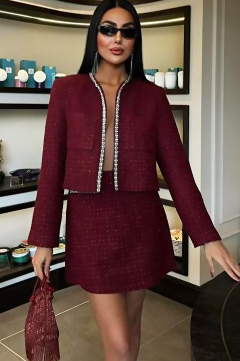 MARSIANA szett, Szín: bordó, IVET.HU - A te online butikod.