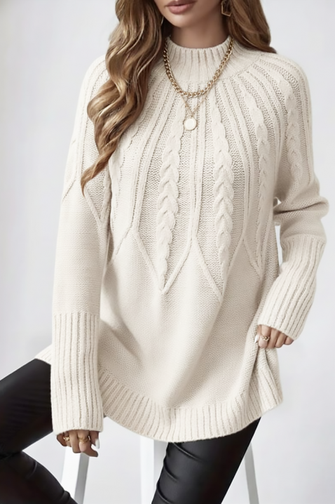 ZARVELDA ECRU pulóver, Szín: ekrü, IVET.HU - A te online butikod.