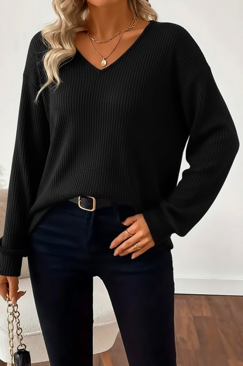 ERMOLTA BLACK női felső, Szín: fekete, IVET.HU - A te online butikod.