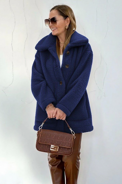 RELEVA NAVY kabát, Szín: sötétkék, IVET.HU - A te online butikod.