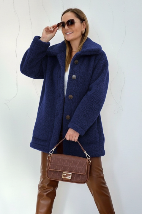 RELEVA NAVY kabát, Szín: sötétkék, IVET.HU - A te online butikod.