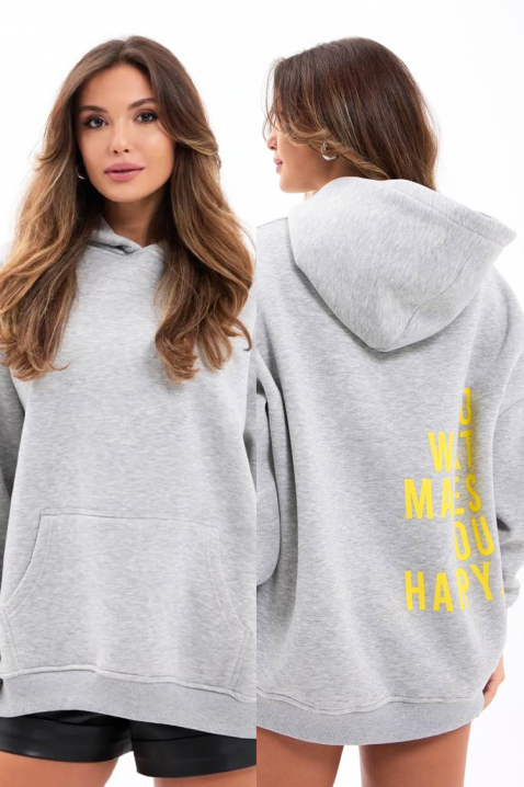 TRISORDA GREY pulóver, Szín: szürke, IVET.HU - A te online butikod.