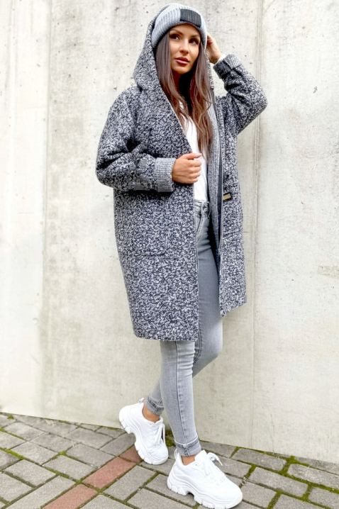 VLADENZA GREY kardigán, Szín: szürke, IVET.HU - A te online butikod.