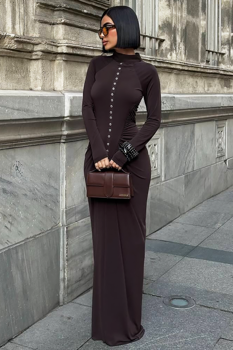 ARGAMINA BROWN ruha, Szín: barna, IVET.HU - A te online butikod.