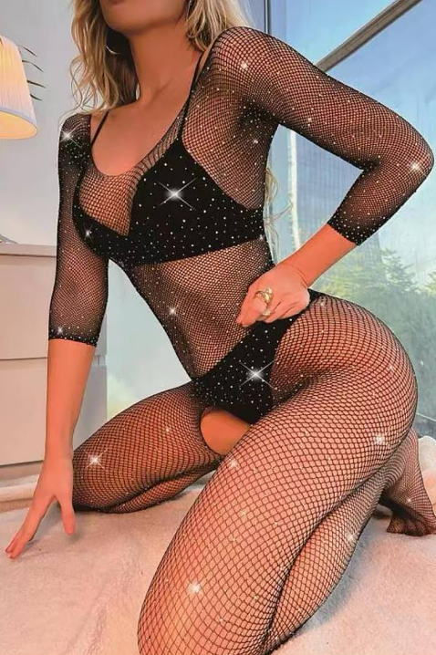 LOVANZA erotikus overál, Szín: fekete, IVET.HU - A te online butikod.