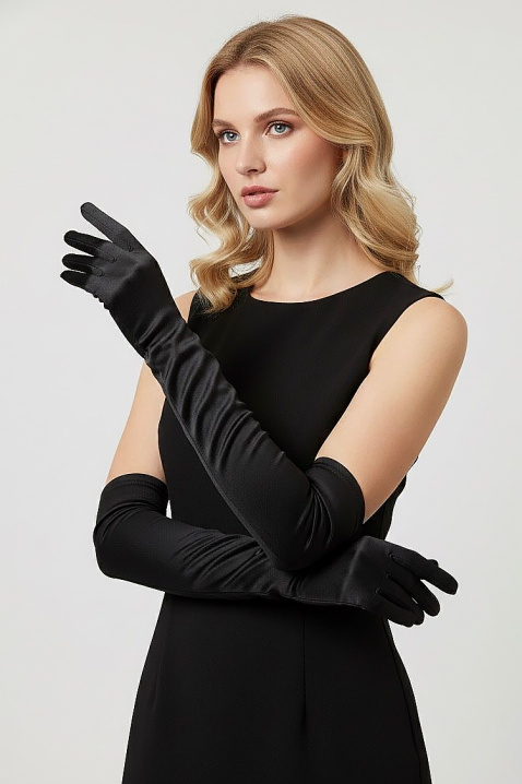 KADIFELZA női kesztyű, Szín: fekete, IVET.HU - A te online butikod.