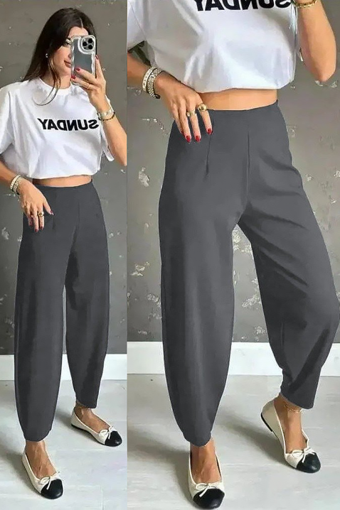 AMAROLDA GRAFIT nadrág, Szín: grafitszürke, IVET.HU - A te online butikod.