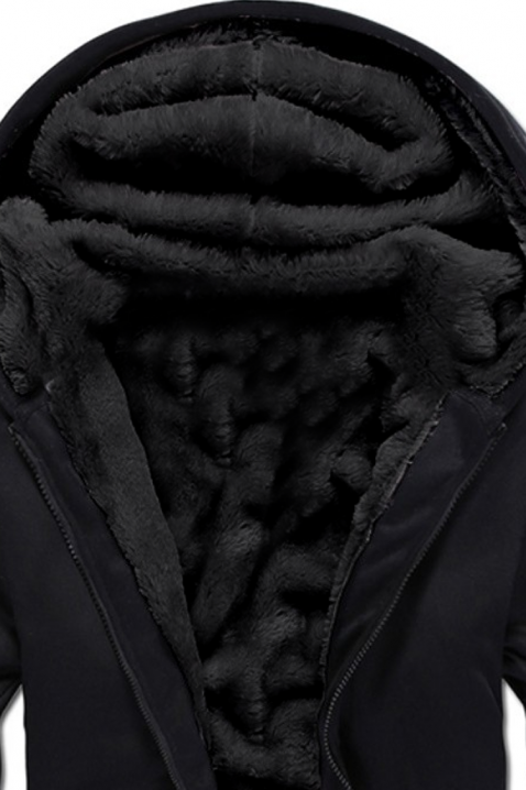 ROB BLACK férfi kardigán, Szín: fekete, IVET.HU - A te online butikod.