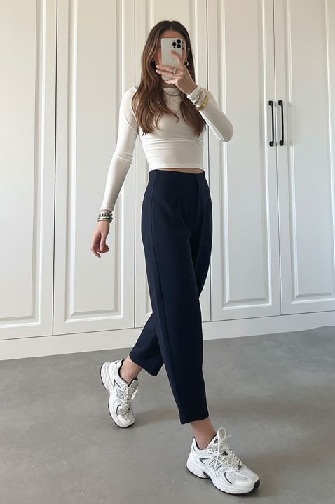 AMAROLDA NAVY nadrág, Szín: sötétkék, IVET.HU - A te online butikod.