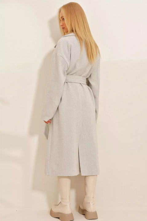 SILVONZA GREY kabát, Szín: szürke, IVET.HU - A te online butikod.